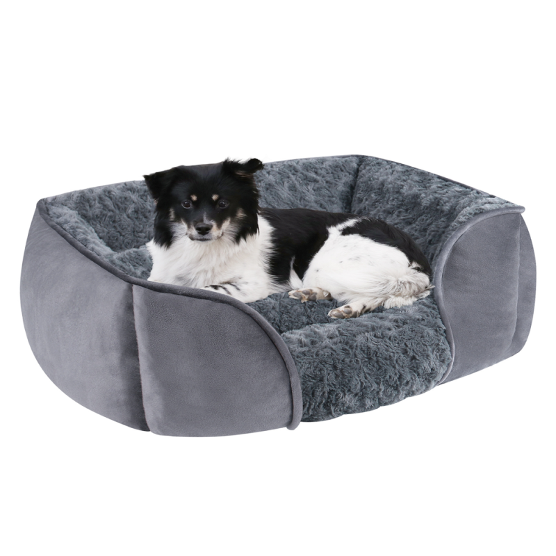 High-Sided Dog Bed with Low Entry
